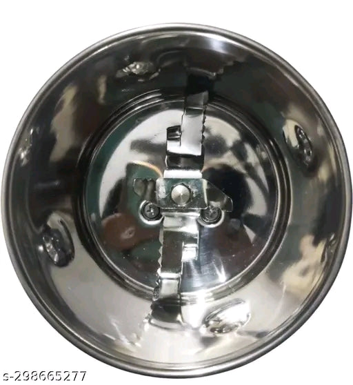 Mixer Grinder Chutney Jar Fit on 2 Lock & 4 Teeth Coupler Mixer Juicer Jar  (500 ml)